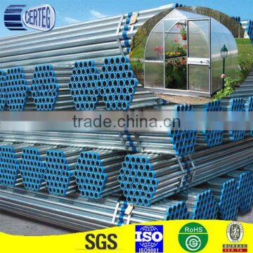 8 Inch Schedule 40 80 Rigid Hot Dip Pre Galvanized Steel Pipe