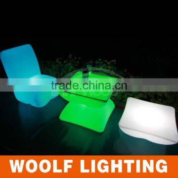 Plastic Modern LED Furniture Lighting Glow Sofa photo-5