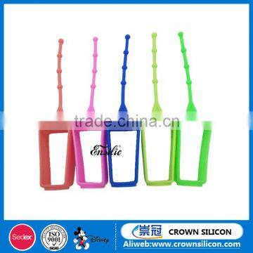 OEM Waterless Hand Sanitizer Gel 30ml Bottle Silicone Holder