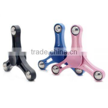 Hot Selling Metal Fidget Spinner and High Speed Metal Wind Hand Spinner Anti Stress Tri Hand Spinner photo-4