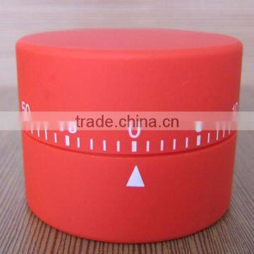 Plastic cylinder shape kitchen mechanical timer