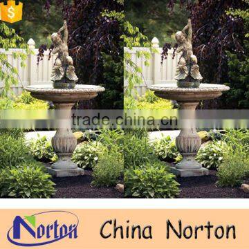 Italian style garden decoration antique stone fountain NTMF-W239A