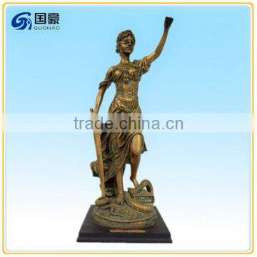 Symbol of Justice and Peace Statue Greek Goddess Themis Lady Figurine photo-2