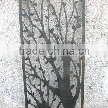 Decorative metal wall art