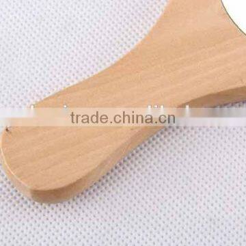 Round Mirror With Short Handle / Woden Mirror photo-3