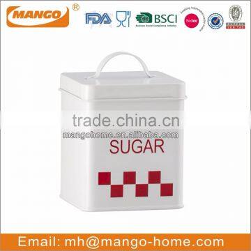 Square Metal Coffee Canister photo-3