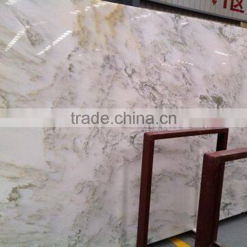 Competitive Price Nature Marble Green Land View Marble White Marble Tile photo-2