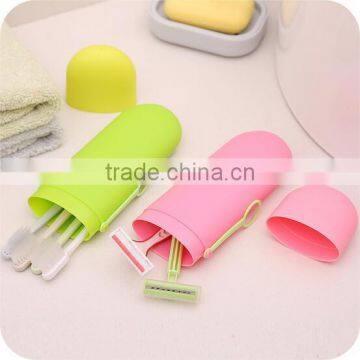 Colorful Portable Travel Toothbrush Case Toothbrush Box Toothpaste Box Dental Tool Box photo-4