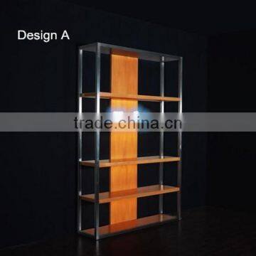 Wood Wall Display Stand for Bag Store photo-3