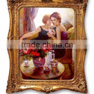 FA-249G-01 Leading Vintage Hand Oil Paintings for Decor photo-5