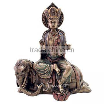 High Quality Outdoor Garden Decor Bronze Female Buddha Statue photo-5