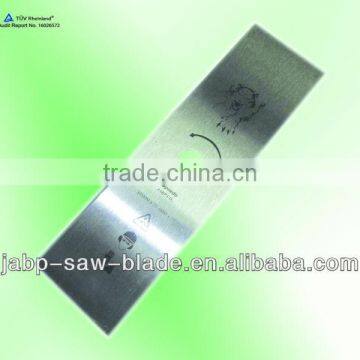 2T straight mower blade