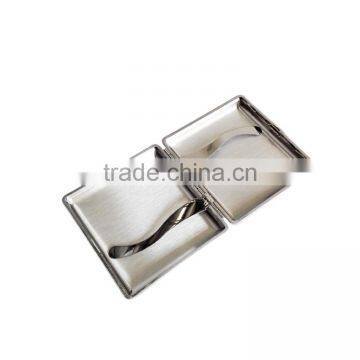 20pcs Capacity Cigarette Case, PU+Stainless Steel Metal Cigaette Case,Metal Cigarette Case photo-2