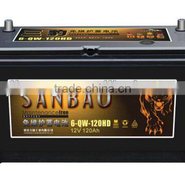 Lead Acid Maintenance Free Car Battery 95D31MF 12V80AH photo-3