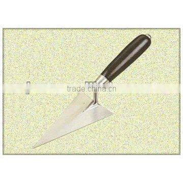 Italian pattern wooden handle trowel bricklaying trowel