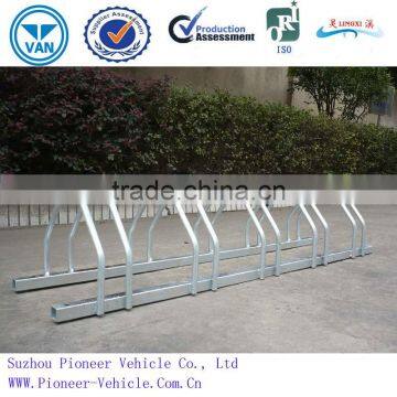 strong and durable rust prevention surface mount galvanized bike parking stands