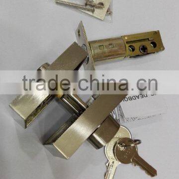 High Quality Good Price Stainless Steel Entry Privacy Passage Square Deadbolt Lock photo-3