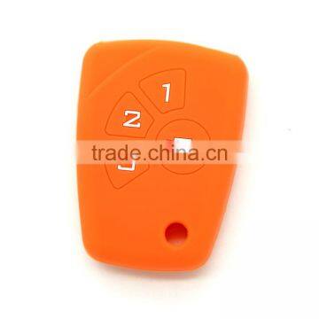 Custom Silicone Car Key Protector for Chevrolet Car Key Cover photo-3