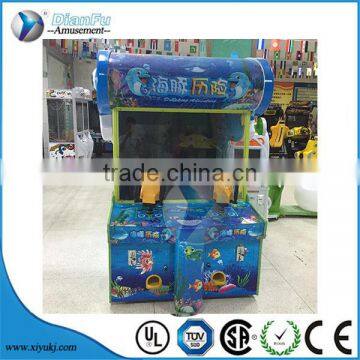 2016 Hot Sale Dolphins Adventure Game Machine, Ball Shooting Game Machine, Shooting Kids Arcade Games Machine