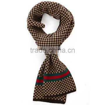 Customized pretty cotton knitted fashion scarf