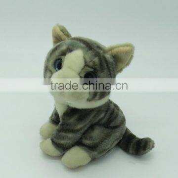 Simulation sitting cat plush toys