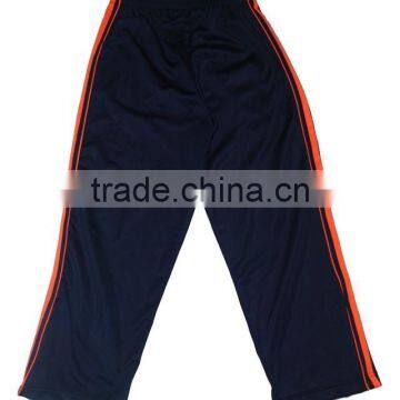 Professional manufacturer from Jiangxi,China produces tricot sports boys trousers 100%polyester tricot, 200g,brushed inside