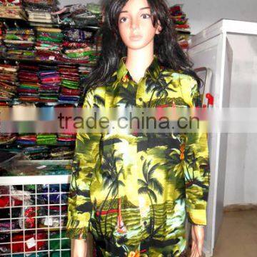 LADIES FULL SLEEVES HAWAIIAN SHIRTS photo-3