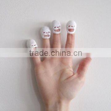 Hot Sale Tiny Crocheted Skulls, Finger Puppets. photo-2