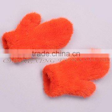 CX-A-60Q 2016 Wholesale Genuine Knitted Mink Fur Gloves photo-4
