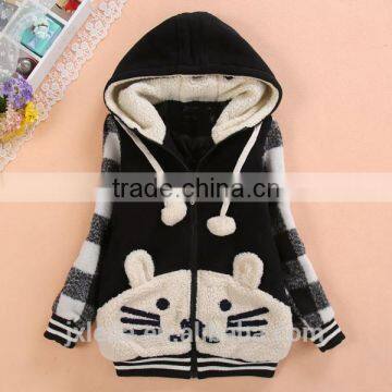 2016new Designs Long Sleveens Thicken Zipper Jackets photo-2