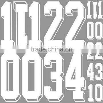 Eco-friendly Ink Resistant Plastisol/Screen Printing Heat Transfer Stickers Iron On Clothing With Custom Pattern photo-5