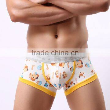 MGOO Hot Sale Cartoon Custom Print Underwear High Quality Bvd Underwear Tee Boys In Boxer MB023 photo-4