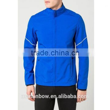 Bulk Wholesale Plain Man Windbreaker Jacket Customized Full Zipper Winter Jacket OEM Outdoor Jacket Blank Traksuit Top