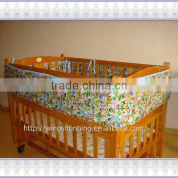 100% cotton baby bed bumper