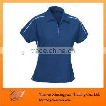 Navy Blue Us Polo T-shirts Slim Fit for Women