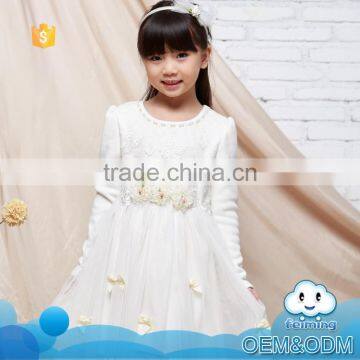 2015 Latest Design Children Long Sleeve Wedding Clothing Newborn Baby Fancy Dress photo-2