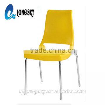 LS-4022 New Designed Modern Cheap Plastic Chairs Modern Clear Plastic Chairs Dining Plastic Chairs photo-3