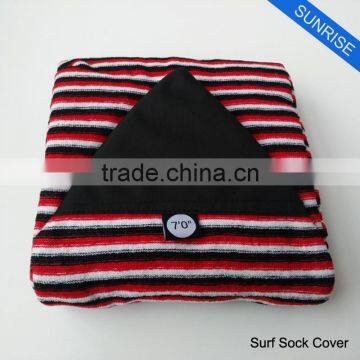 Surfboard Sock Longboard Surf Sock Blue and Red Sock Surfing photo-2