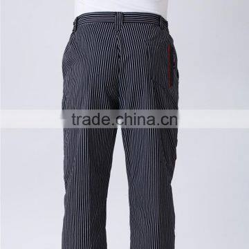 China Custom Made Good Quality Restaurant Work Uniform Chef Pants photo-5