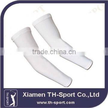 white 80% nylon 20% lycra sleeves manufactory