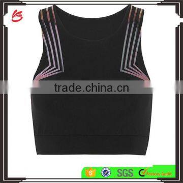 Wholesale Women Sports Stretch Bra/Vest Fitness Gym Running Yoga Athletic Training Top+bottom suit