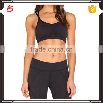 Custom high quality organic yoga clothing/sport suit for ladies