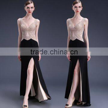 New Fashion Evening Dress Long Summer Dance Show Catwalk Show Host Dress for Sexy Woman photo-2