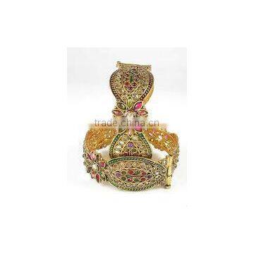 New Fashionable Designer Polki and Kundan Design Bangles