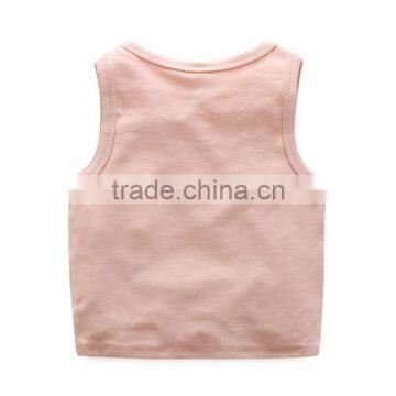 Wholesale Summer Sleeveless Cotton Boys Casual Children Tops photo-6