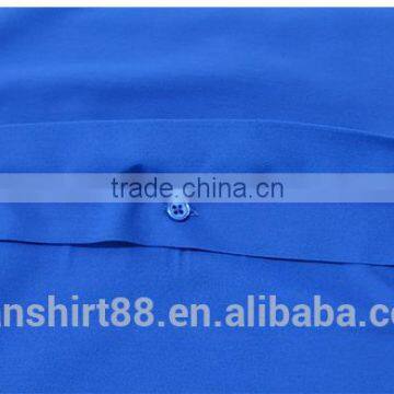 100% Factory Custom Slim Fit Cotton Men Shirt photo-4