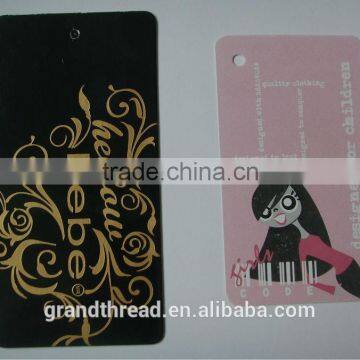 Customized paper tag