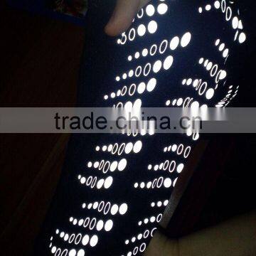 Factory High Stretch Safety Reflective Logo Sign for Bike Riding Clothes photo-3