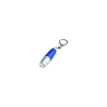 Promotional Gifts Most Powerful Mini Brightest PS, PVC Keychain Torch Flashlights With Led