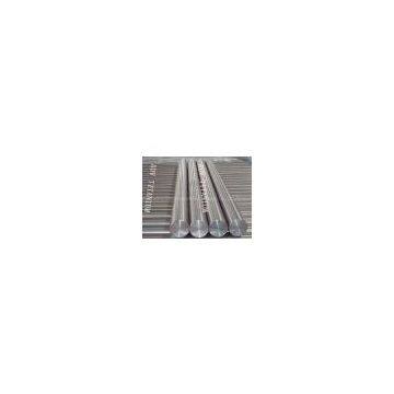 Titanium bar and titanium alloy rod